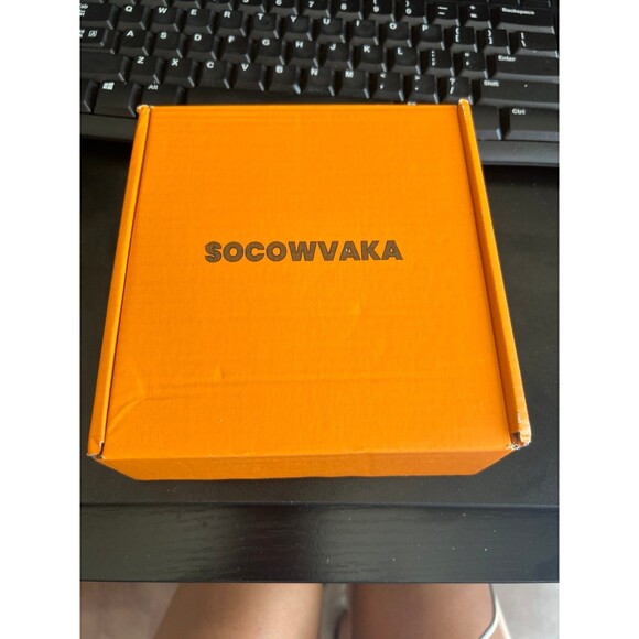 SOCOWVAKA dog collar with leash and free gift of wooden photo frame - Picture 1 of 6